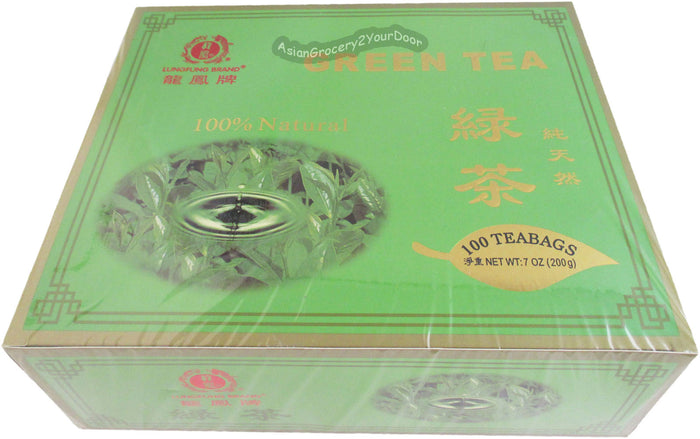 LungFung - Natural Green Tea - 7 oz / 200 g - Asiangrocery2yourdoor