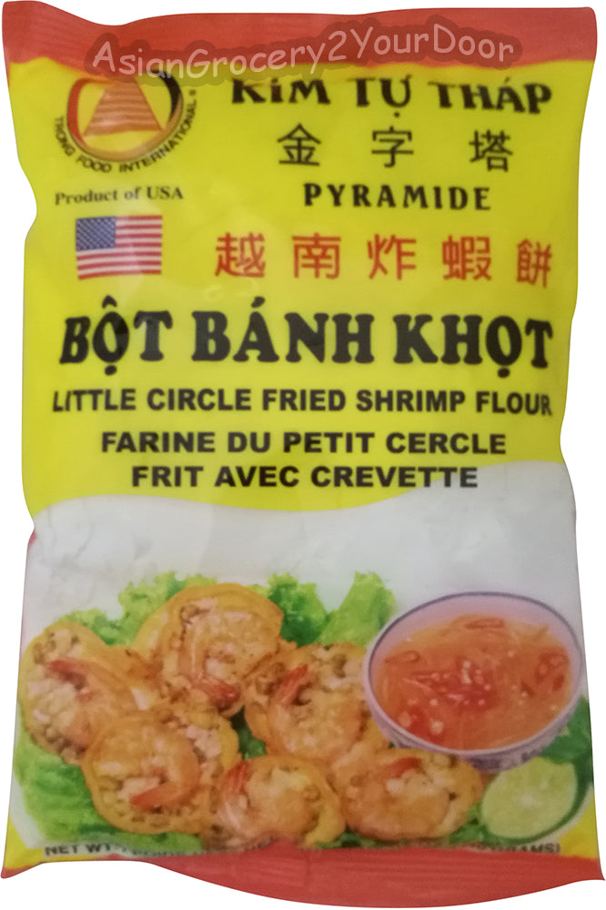 Kim Tu Thap Vietnamese Little Circle Fried Shrimp Flour Bot Banh Khot 12 oz.