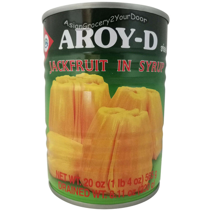 Aroy-D - Jackfruit in Syrup - 20 oz / 565 g - Asiangrocery2yourdoor