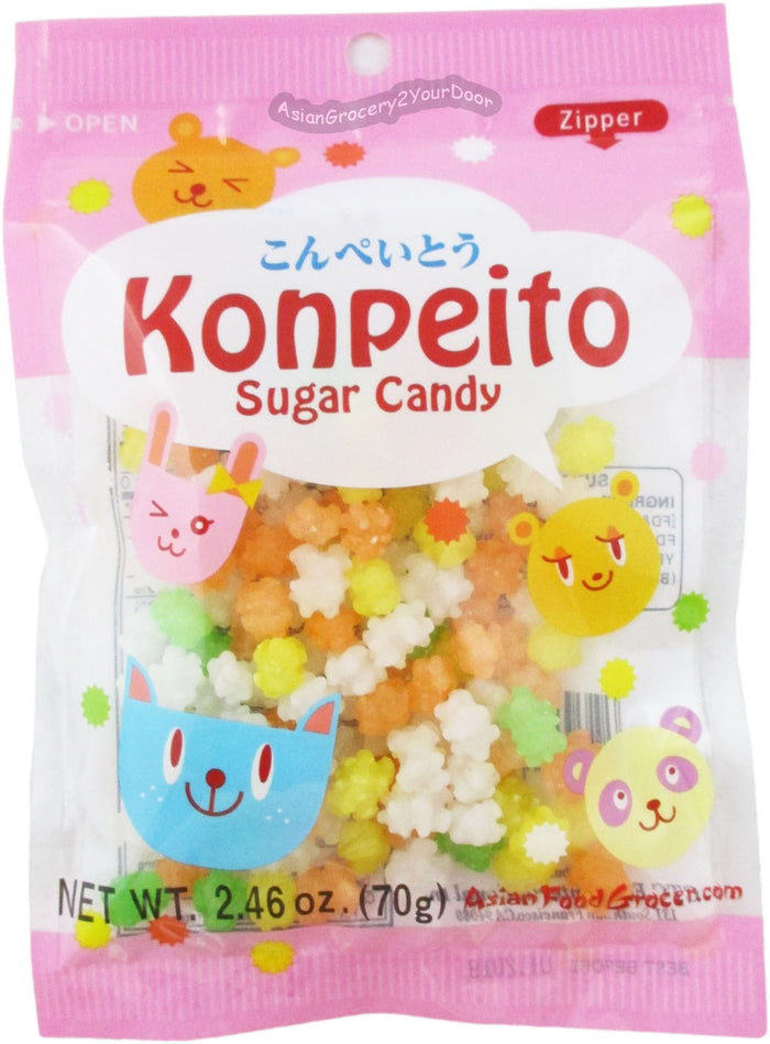 Konpeito - Sugar Candy - 2.46 oz / 70 g - Asiangrocery2yourdoor