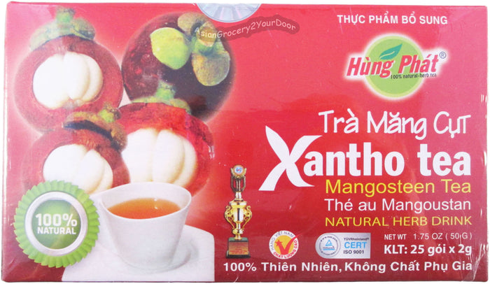 Hung Phat - Xantho Mangosteen Tea - 1.75 oz / 50 g - Asiangrocery2yourdoor