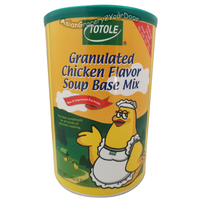 Totole - Granulated Chicken Flavor Soup Base Mix - 35.3 oz / 1 kg - Asiangrocery2yourdoor