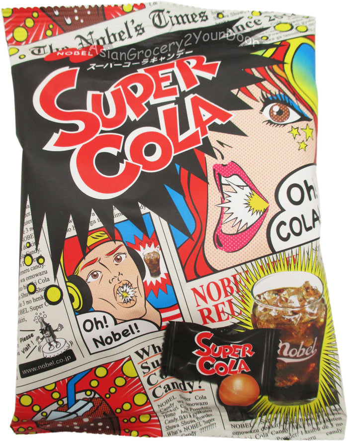Nobel - Super Cola Candy - 3.1 oz / 88 g - Asiangrocery2yourdoor