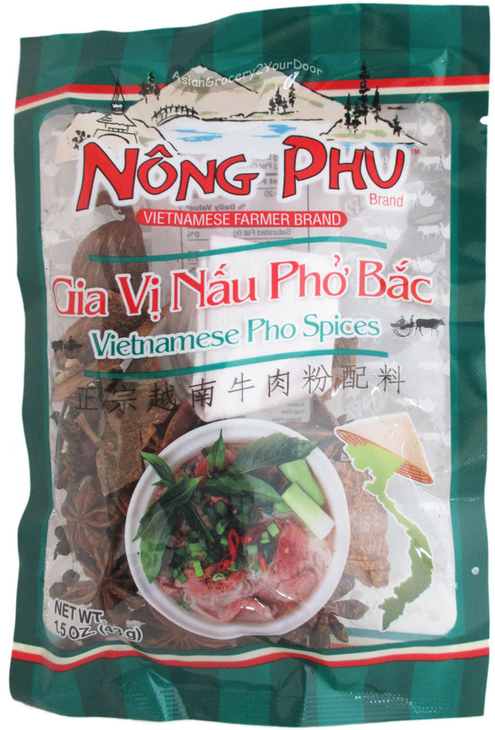Nong Phu - Vietnamese Pho Spices - 1.5 oz / 43 g - Asiangrocery2yourdoor