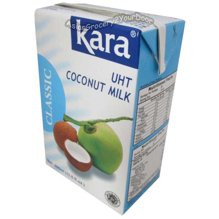 Kara - Classic Coconut Milk - 13.5 fl oz / 400 ml - Asiangrocery2yourdoor