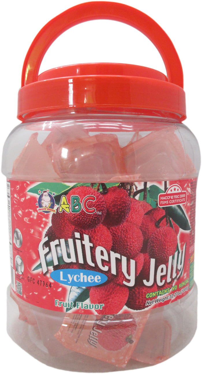 ABC - Fruitery Jelly Lychee Flavor - 32.27 oz / 1000 g - Asiangrocery2yourdoor