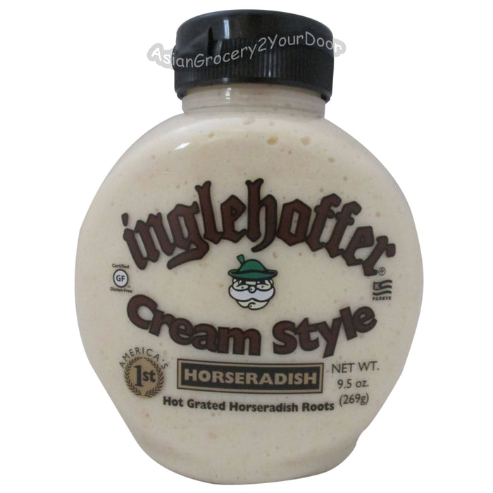 Inglehoffer - Cream Style Horseradish - 9.5 oz / 269 g - Asiangrocery2yourdoor