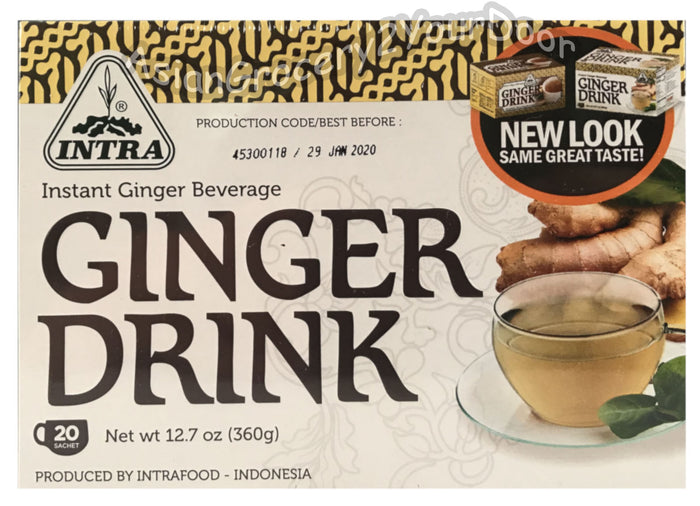 Intra - Instant Ginger Drink - 12.7 oz / 360 g - Asiangrocery2yourdoor