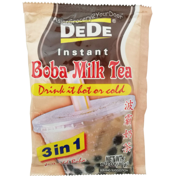 DeDe - Instant Boba Milk Tea - 12.35 oz / 350 g - Asiangrocery2yourdoor
