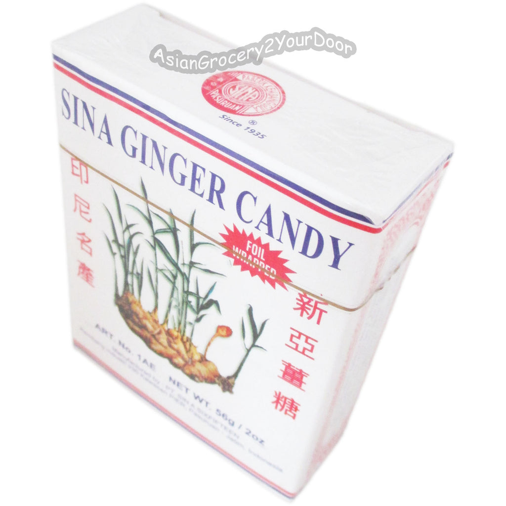 Sina - Ginger Candy Ting Ting - 2 oz / 56 g - Asiangrocery2yourdoor