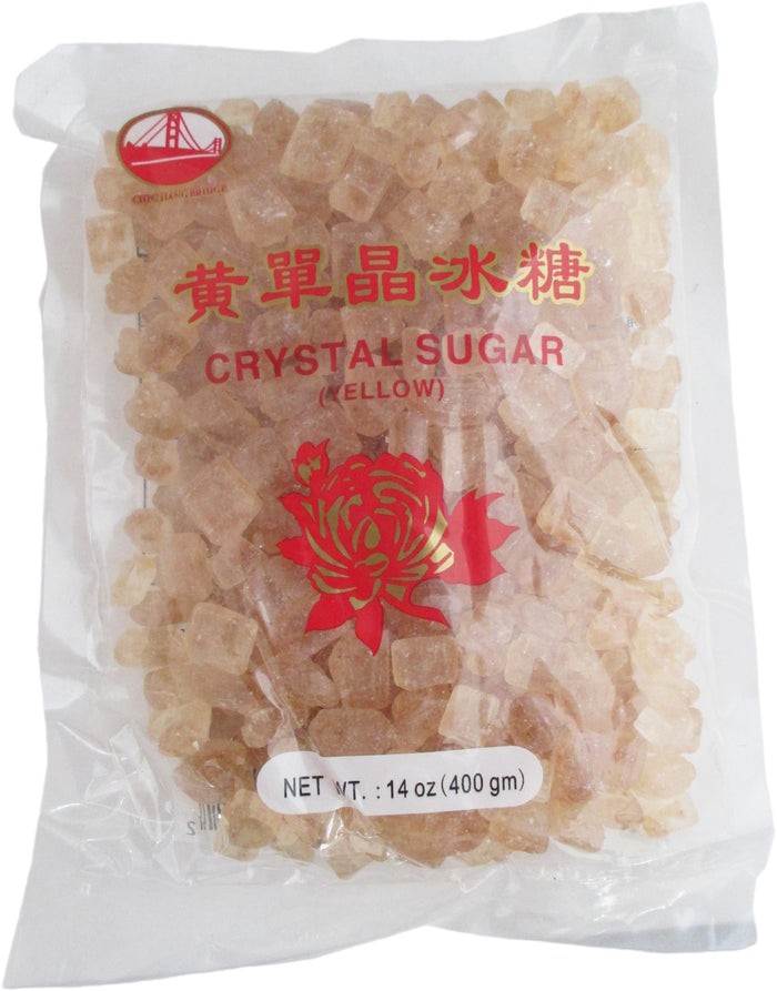 Chinese Yellow Lump Crystal Sugar - 14 oz / 400 g - Asiangrocery2yourdoor