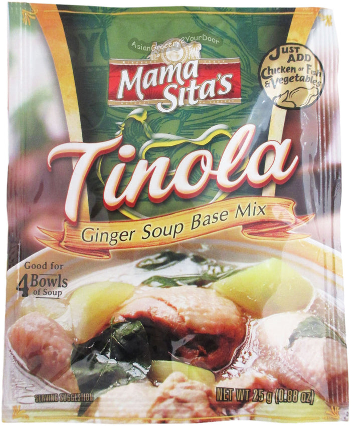 Mama Sita's - Tinola Ginger Soup Base Mix - 0.88 oz / 25 g - Asiangrocery2yourdoor
