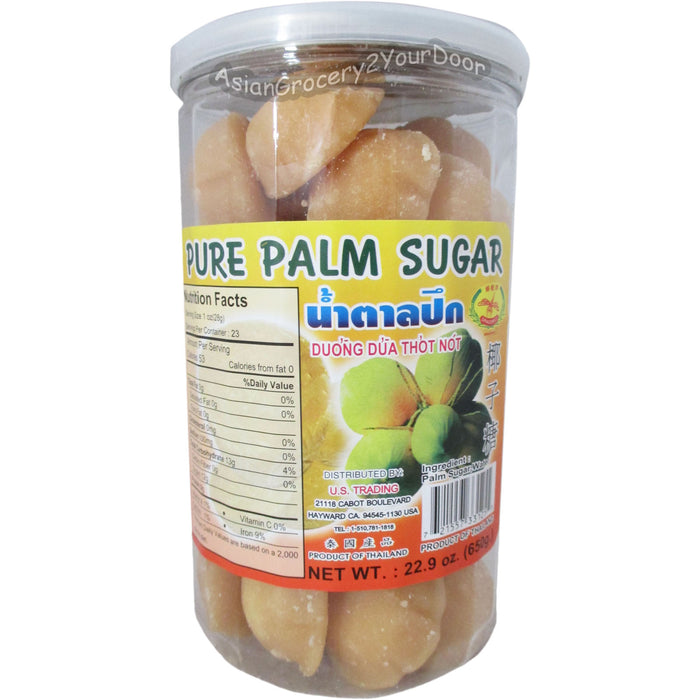 Dragonfly Brand - Pure Palm Sugar - 22.9 oz / 650 g - Asiangrocery2yourdoor
