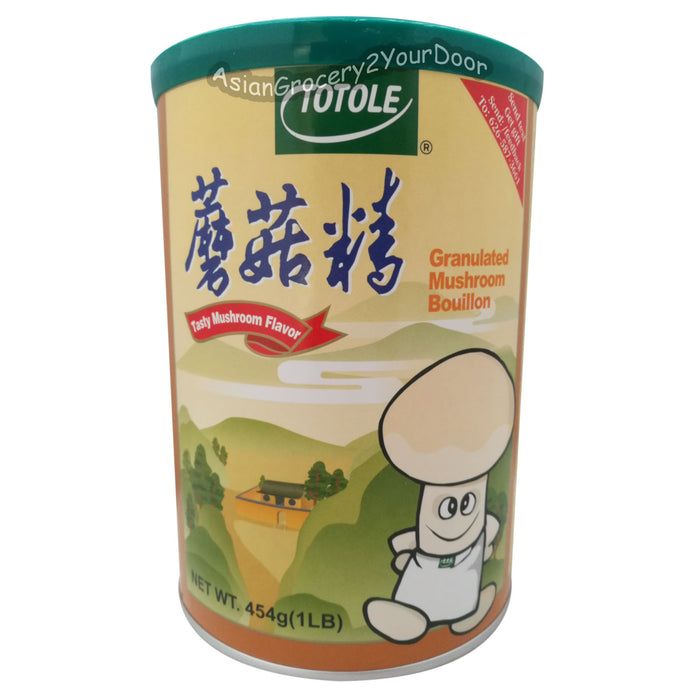 Totole - Granulated Mushroom Bouillon - 16 oz / 454 g - Asiangrocery2yourdoor