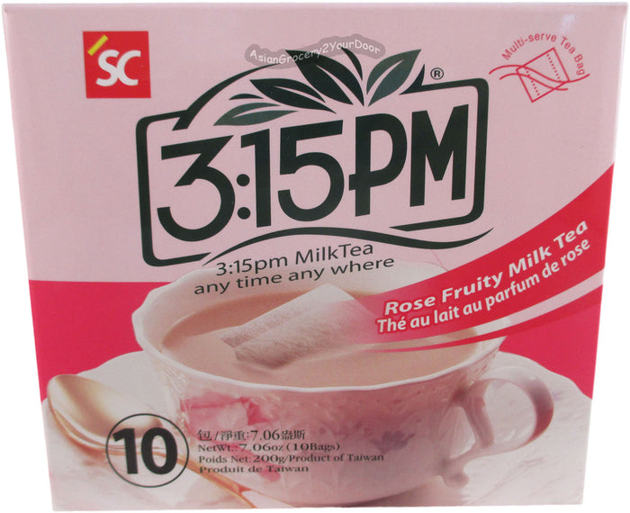 3:15 PM - Rose Fruity Milk Tea - 7.06 oz / 200 g - Asiangrocery2yourdoor