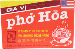 Gia Vi - Pho Hoa Special Spice - 2 oz. / 56.7 g - Asiangrocery2yourdoor