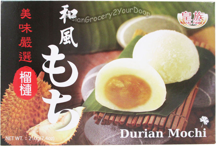Royal Family - Durian Mochi - 7.4 oz / 210 g - Asiangrocery2yourdoor