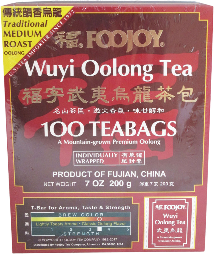 Foojoy - Wuyi Oolong Tea - 7oz / 200 g - Asiangrocery2yourdoor