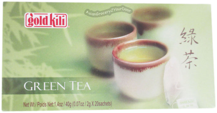 Gold Kili - Green Tea - 1.4 oz / 40 g - Asiangrocery2yourdoor
