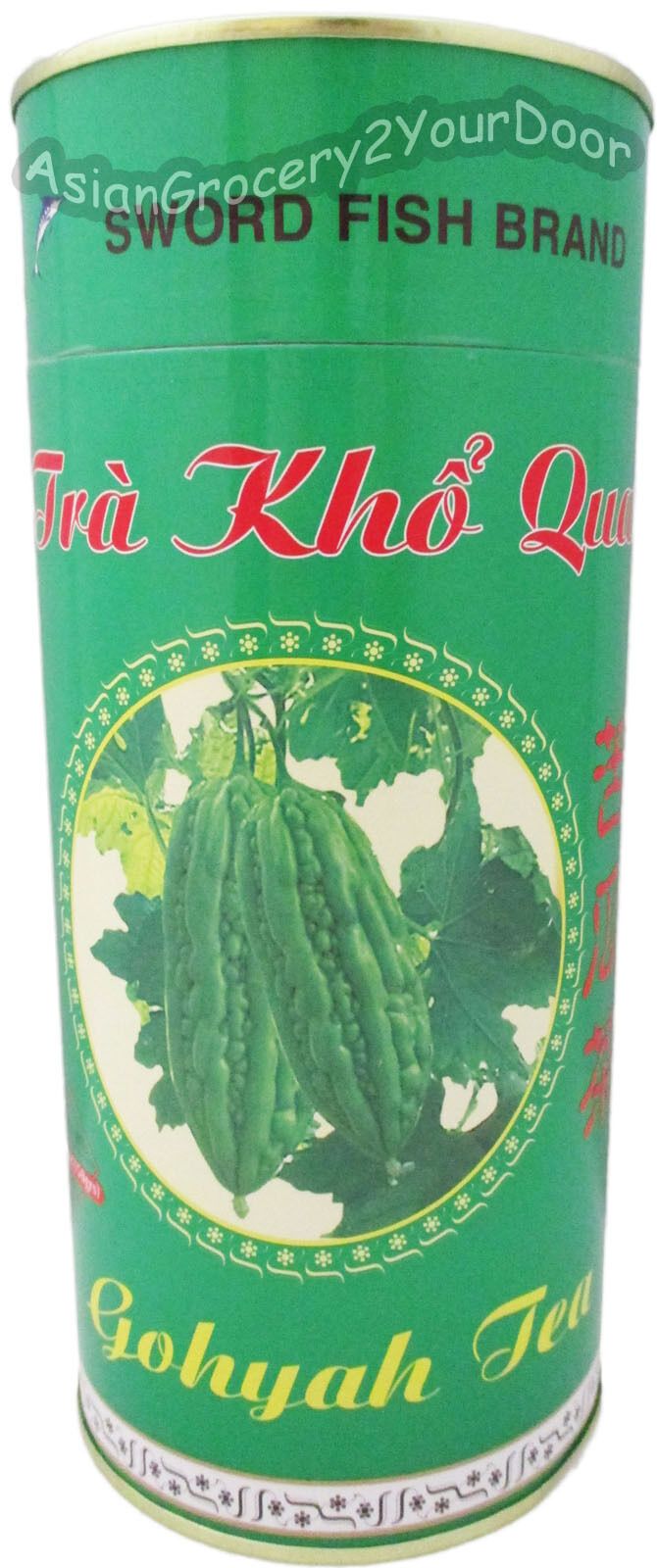 Sword Fish - Tra Kho Qua Gohyah Tea - 5.3 oz / 150.3 g - Asiangrocery2yourdoor