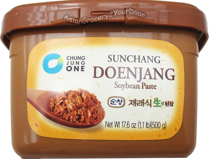 Sunchang - Doenjang Soybean Paste - 17.6 oz / 500 g - Asiangrocery2yourdoor