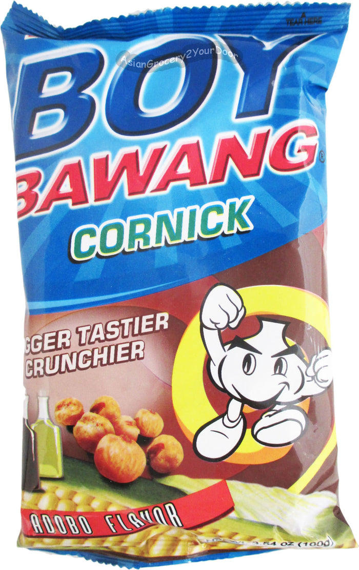 Boy Bawang - Cornick Adobo Flavor - 3.54 oz / 100 g - Asiangrocery2yourdoor