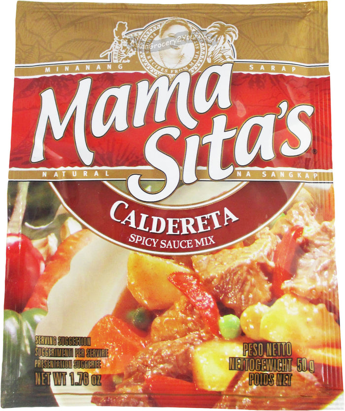 Mama Sita's - Caldereta Spicy Sauce Mix - 1.76 oz / 50 g - Asiangrocery2yourdoor