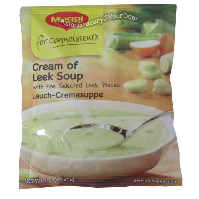 Maggi - Cream of Leek Soup - 1.8 oz / 51 g - Asiangrocery2yourdoor