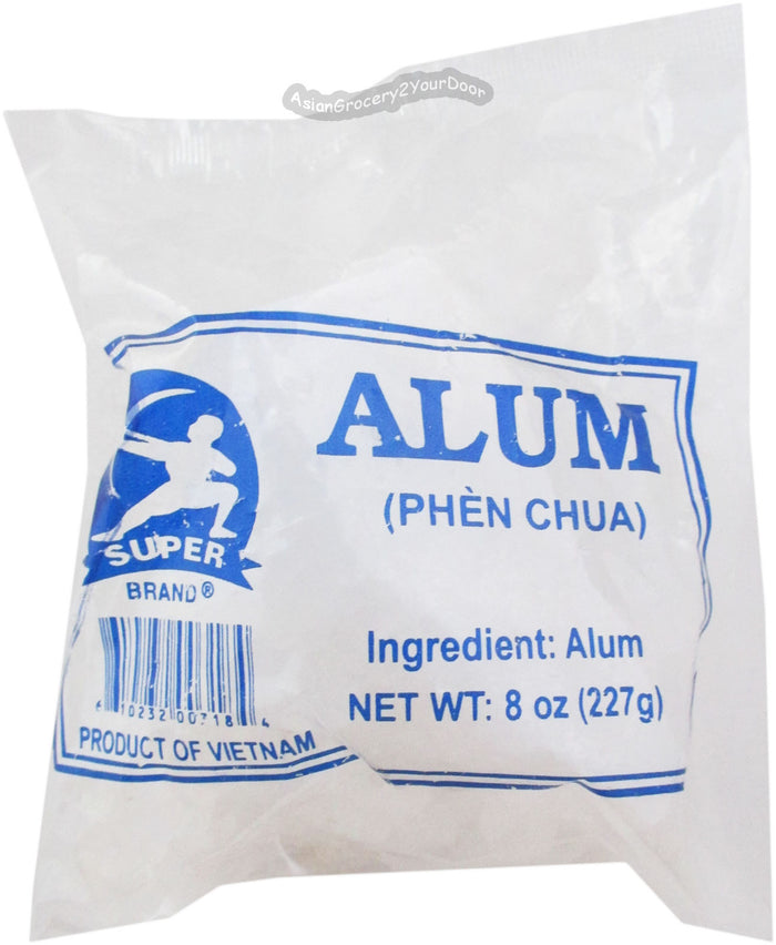 Super Brand - Alum - 8 oz / 227 g - Asiangrocery2yourdoor