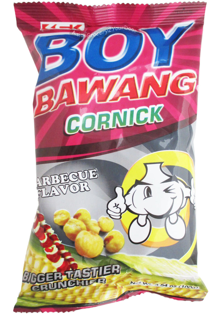 Boy Bawang - Cornick Barbecue Flavor - 3.54 oz / 100 g - Asiangrocery2yourdoor