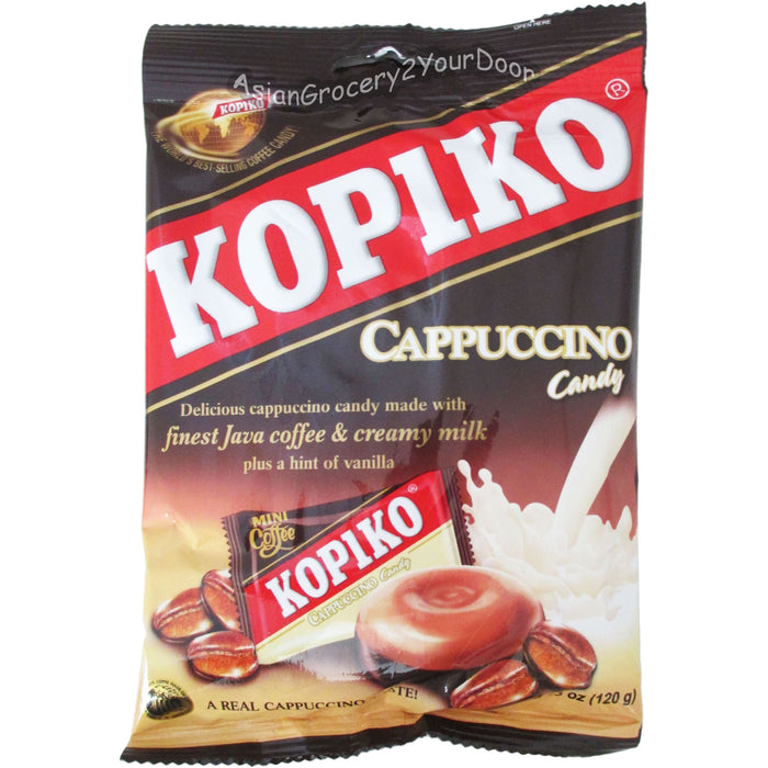 Kopiko - Cappuccino Candy - 4.23 oz / 120 g - Asiangrocery2yourdoor