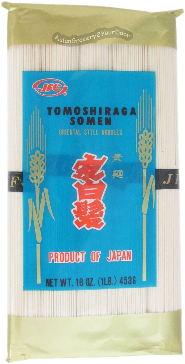 JFC - Tomoshiraga Somen Oriental Style Noodles - 16 oz / 453 g - Asiangrocery2yourdoor