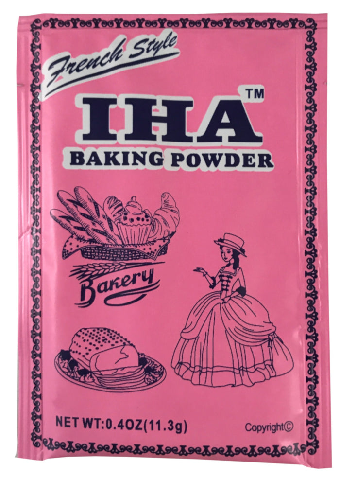 Iha - French Style Baking Powder - 3.2 oz / 90.4 g - Asiangrocery2yourdoor