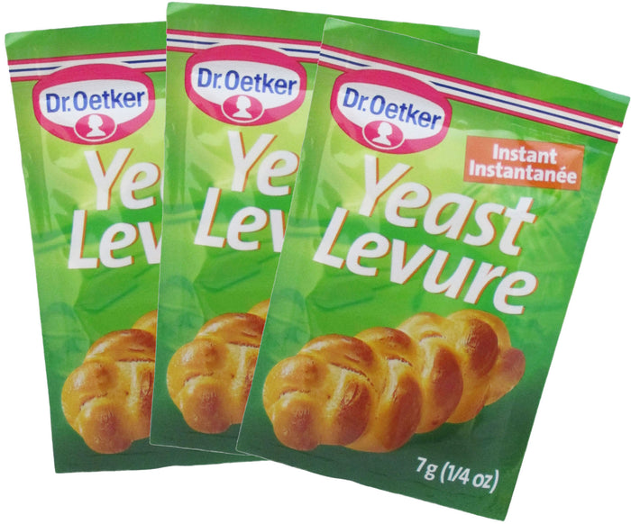 Dr. Oetker - Yeast Levure - 1/4 oz / 7 g - Asiangrocery2yourdoor