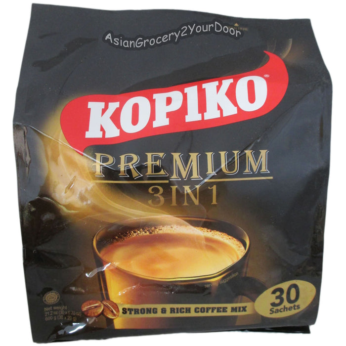 Kopiko - Premium 3 in 1 Coffee Mix - 21.2 oz / 600 g - Asiangrocery2yourdoor