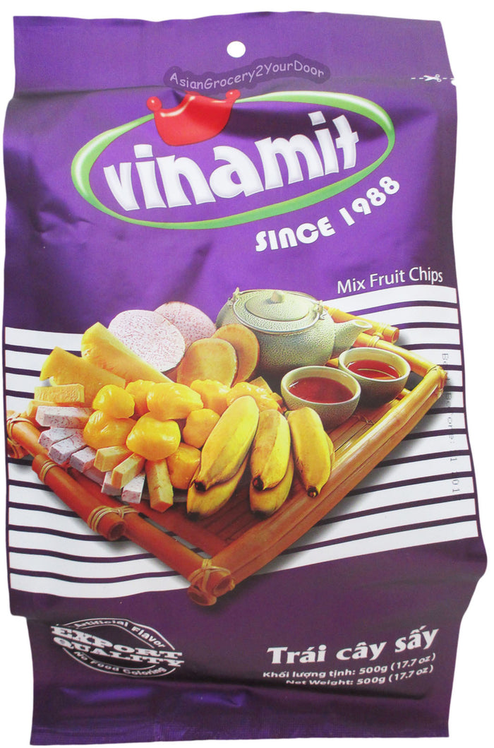 Vinamit - Mix Fruit Chips - 17.7 oz / 500 g - Asiangrocery2yourdoor