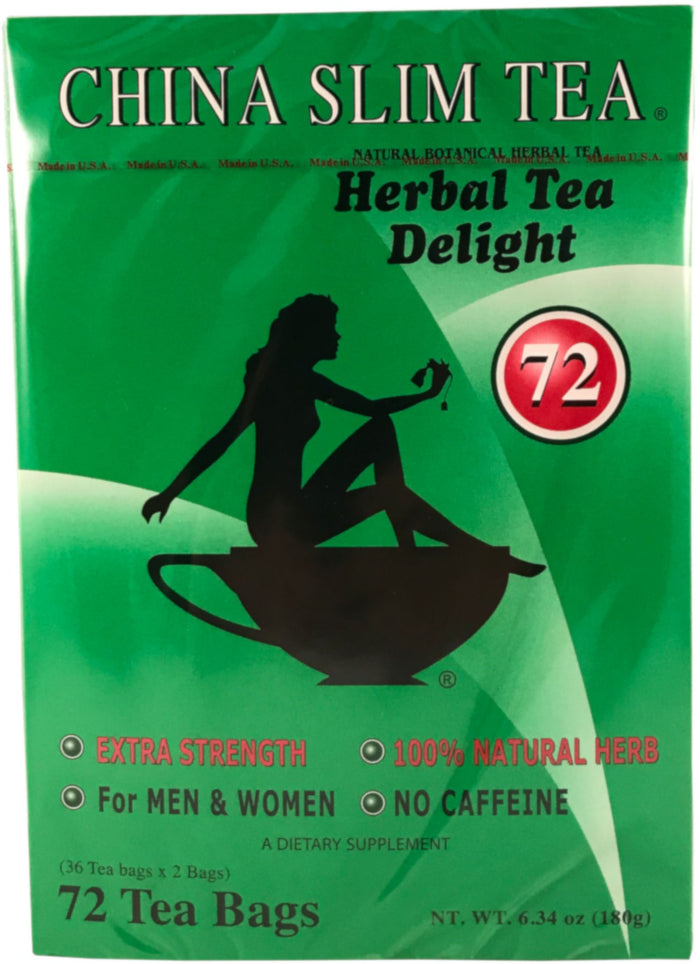 China Slim Tea - Herbal Tea Delight - 6.34 oz / 180 g - Asiangrocery2yourdoor