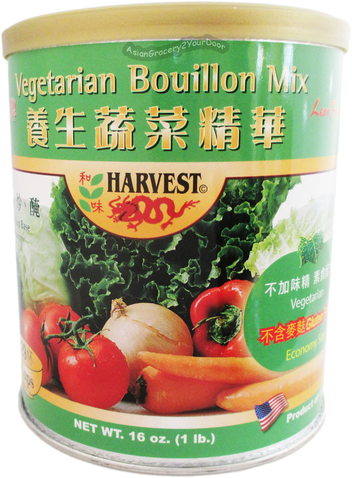 Harvest - Vegetarian Bouillon Mix - 16 oz / 1 lb - Asiangrocery2yourdoor