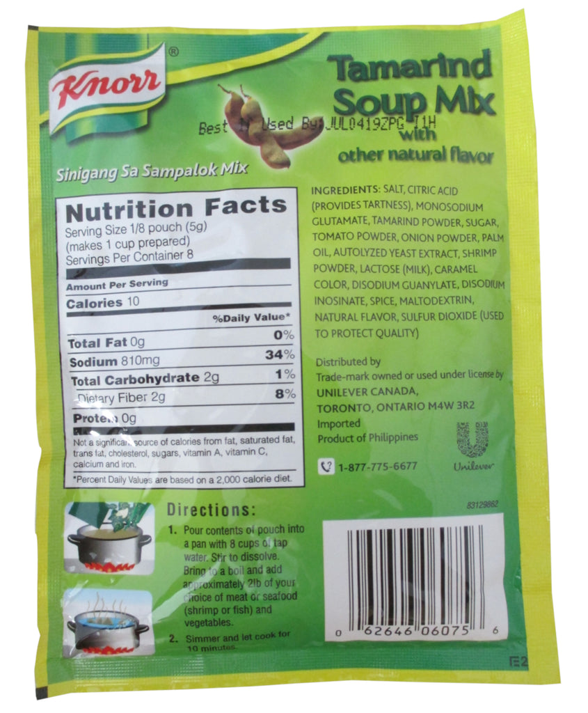 Knorr - Tamarind Soup Mix - 1.41 oz / 40 g - Asiangrocery2yourdoor