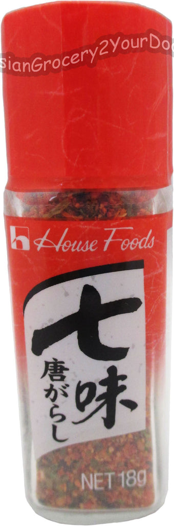 House Foods - Red Pepper Mix Shichimi Togarashi - 0.63 oz / 18 g - Asiangrocery2yourdoor