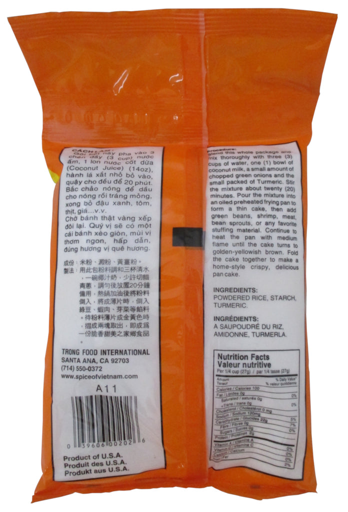 Kim Tu Thap - Bot Banh Xeo Saigon Pan Cake Flour Mix 12 oz / 340 g - Asiangrocery2yourdoor