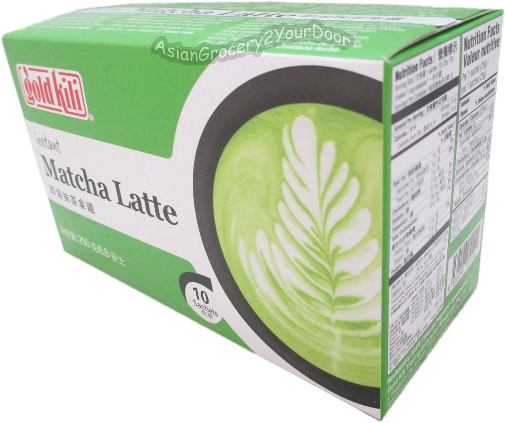 Gold Kili - Instant Matcha Latte - 8.8 oz / 250 g - Asiangrocery2yourdoor