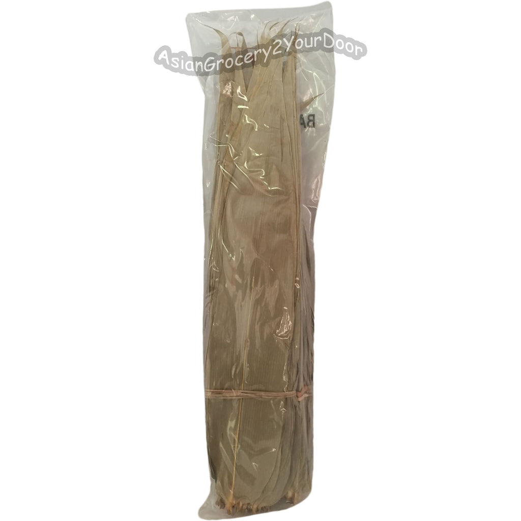 Golden Banyan - Whole Bamboo Leaves for Making Zongzi - 12 oz / 340 g - Asiangrocery2yourdoor