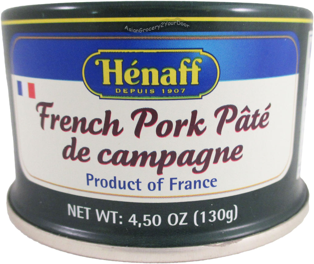 Henaff - French Pork Pate - 4.5 oz / 130 g - Asiangrocery2yourdoor