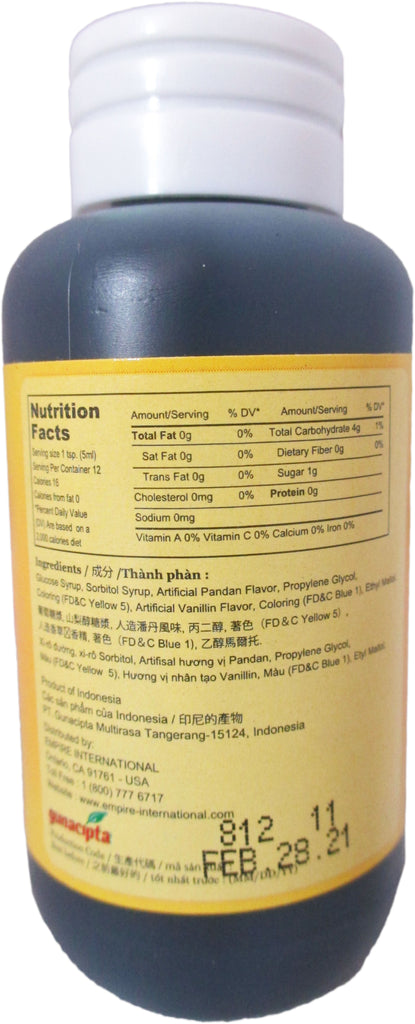 Koepoe Koepoe - Pandan Screwpine Flavored Paste - 2 oz / 60 ml - Asiangrocery2yourdoor