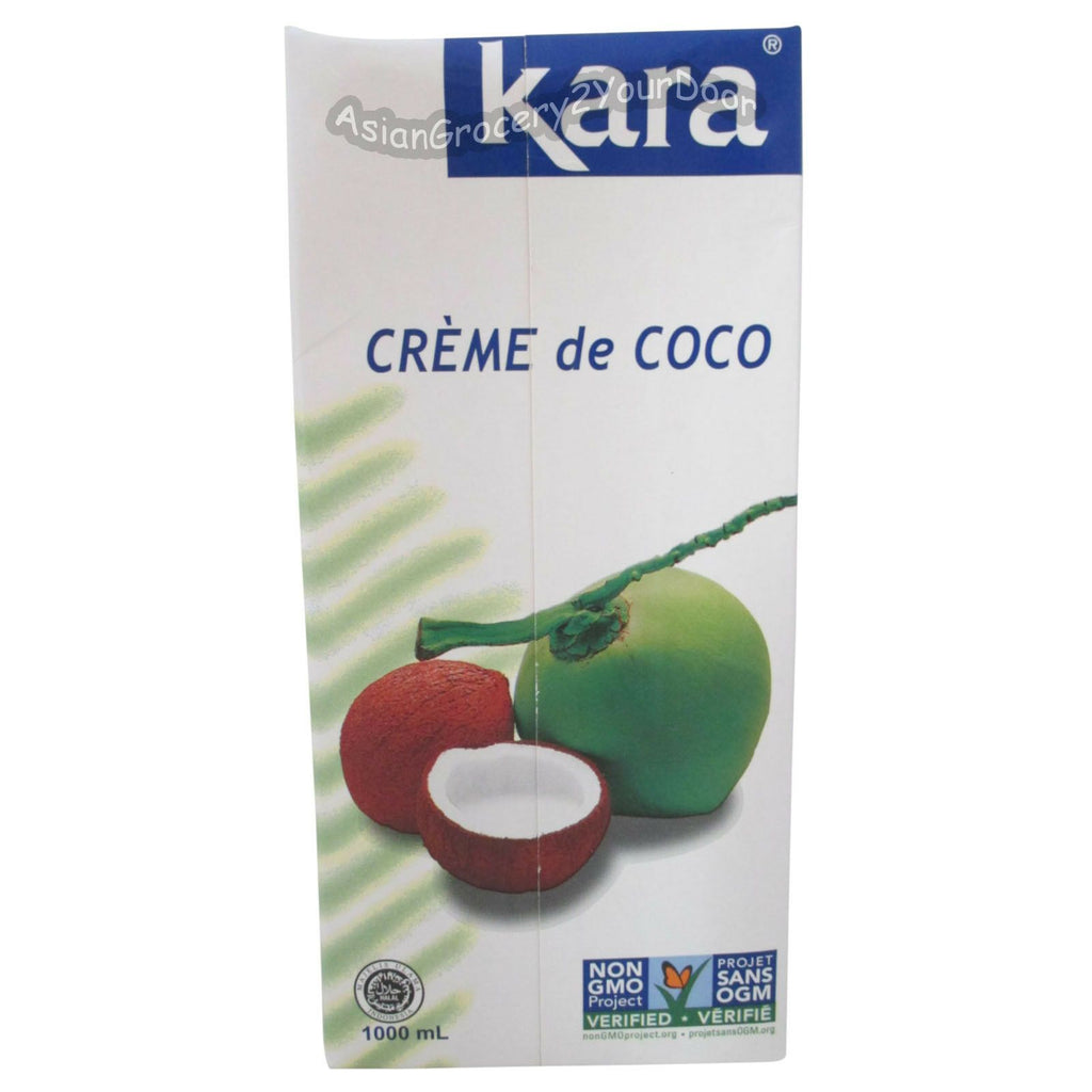 Kara - UHT Coconut Cream - 33.8 fl oz / 1000 ml - Asiangrocery2yourdoor