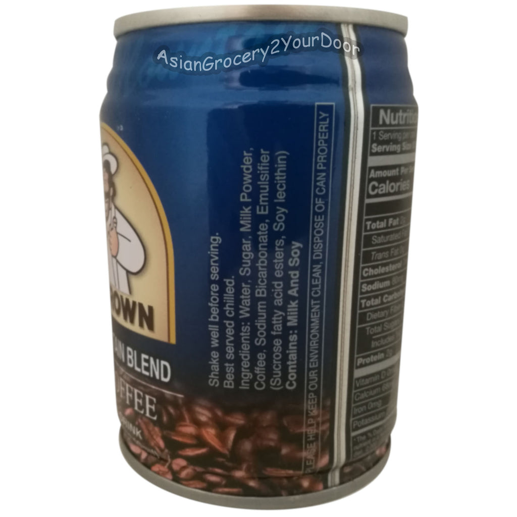 Mr. Brown - Blue Mountain Blend Iced Coffee - 8.12 fl oz / 240 ml - Asiangrocery2yourdoor