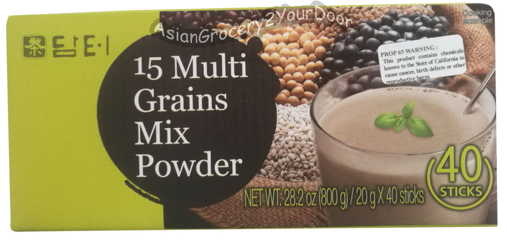 Damtuh - 15 Multi Grain Mix Powder - 28.2 oz / 800 g - Asiangrocery2yourdoor