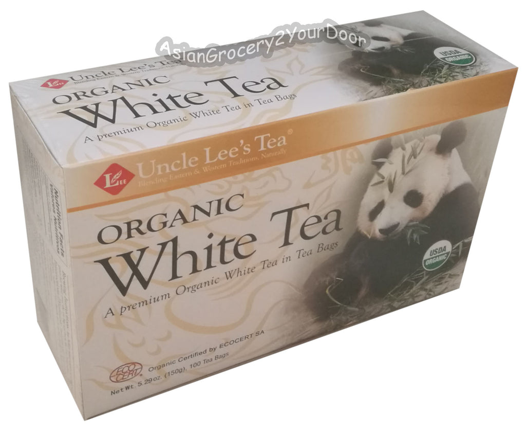 Uncle Lee's Organic White Tea - 5.29 oz / 150 g - Asiangrocery2yourdoor