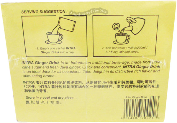 Intra Ginger Drink Tea Less Sugar - AsianGrocery2YourDoor ...